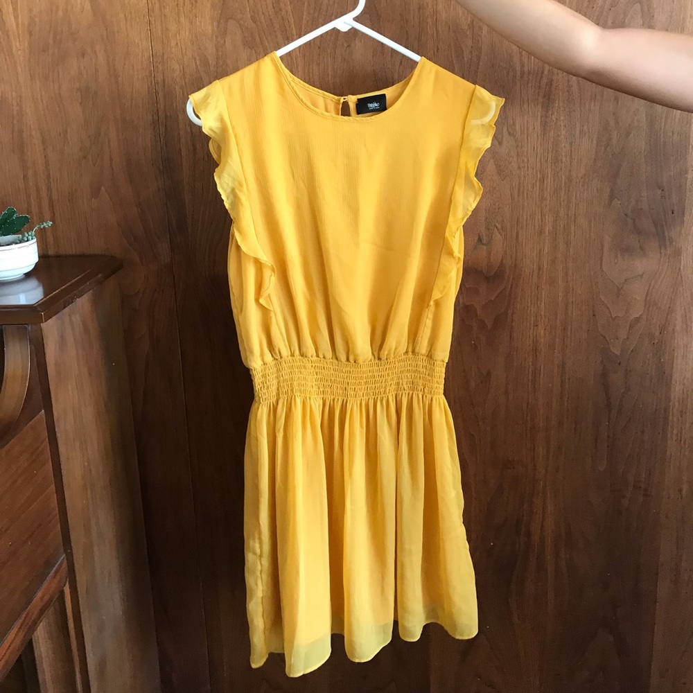 Yellow summer dress